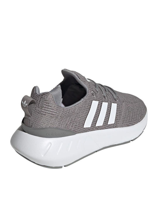 Swift Run 22 J Kinder Sneakers Grey Three / Cloud White / Grey Four