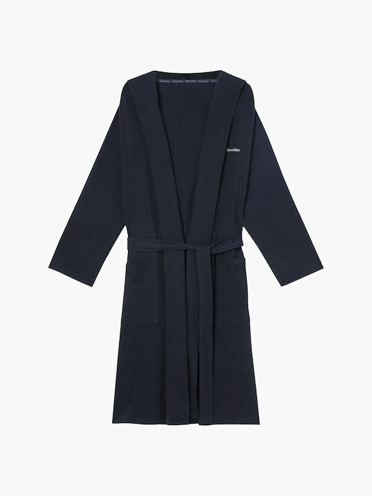 Calvin Klein Men's Winter Pajama Robe Black