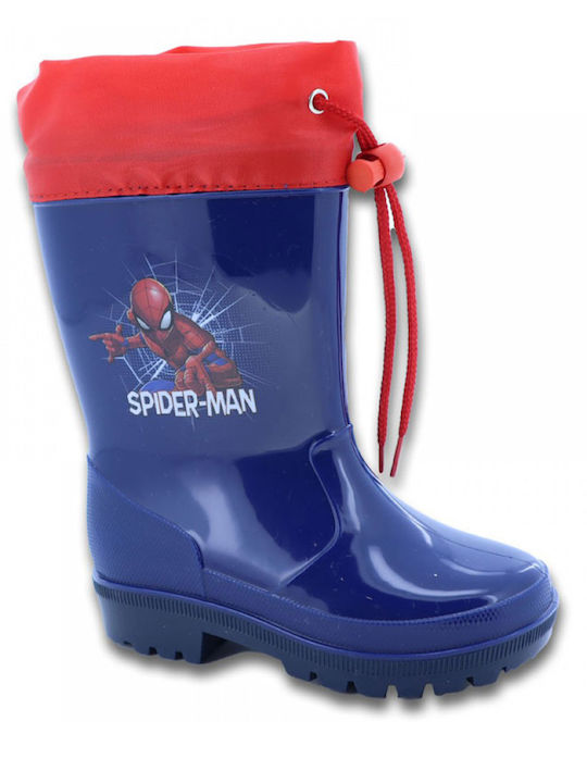 Παιδικές Γαλότσες Spiderman Μπλε