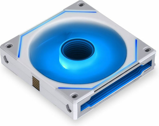 Lian Li UNI Fan SL-Infinity Case Fan 120mm 2100rpm 61.3cfm with ARGB Lighting and 7-Pin Connection 3pcs White
