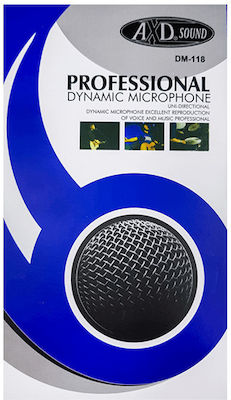 Dynamic XLR Microphone AXD Sound DM-118 Handheld Voice