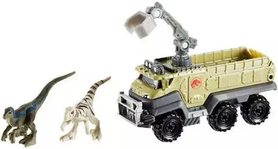 Mattel Velociraptor Set mit Auto Matchbox für 3++ Jahre