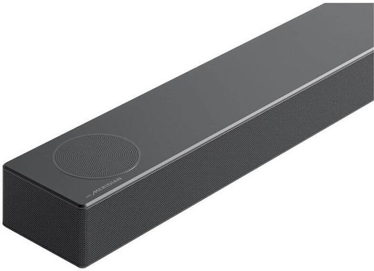 LG S75Q Soundbar 3.1.2 Bluetooth και HDMI 380W με Ασύρματο Subwoofer και Τηλεχειριστήριο Μαύρο