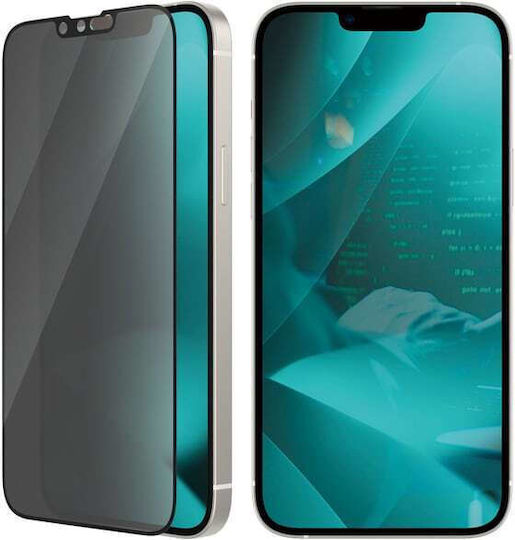 PanzerGlass Privacy Full Face Tempered Glass Black (iPhone 14 Plus / 13 Pro Max)