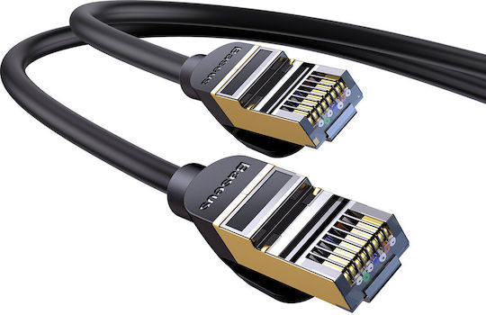 U/UTP Cat.7 Cablu De Rețea Ethernet 0.5m Negru 1 Bucată WKJS010001