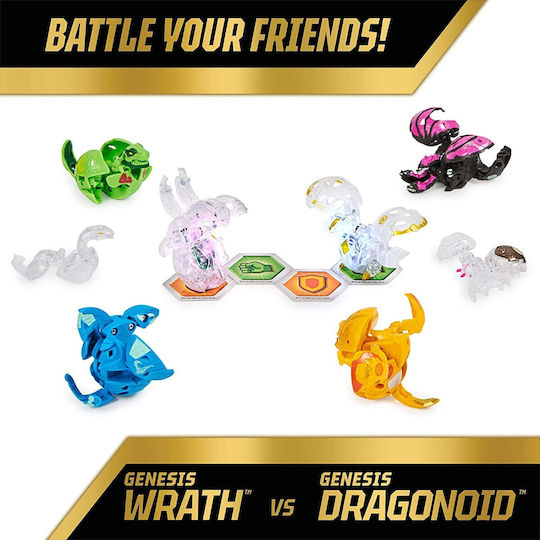 Spin Master Evolutions Genesis Bakugan για 6+ Ετών (Διάφορα Σχέδια) 1τμχ