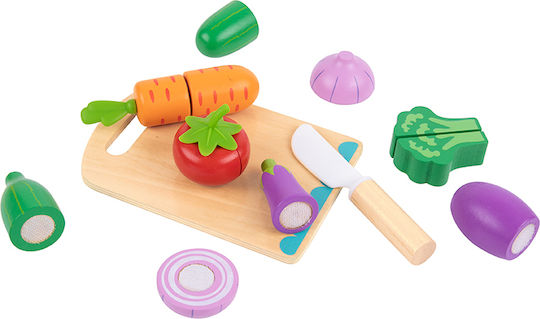 Tooky Toys Λαχανικά από Ξύλο για 3+ Ετών 23 εκ. 16τμχ