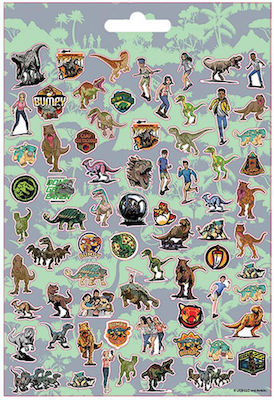 Exas Paper Stickers Jurassic World