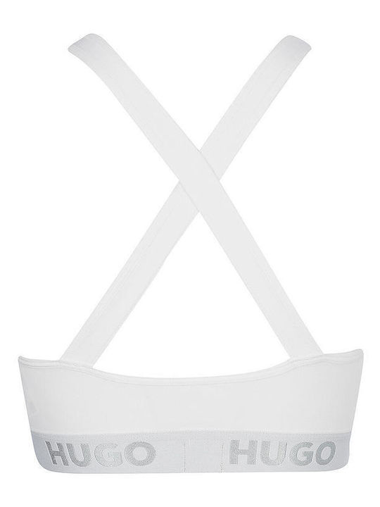 Hugo Boss Women's Sports Bra without Padding White