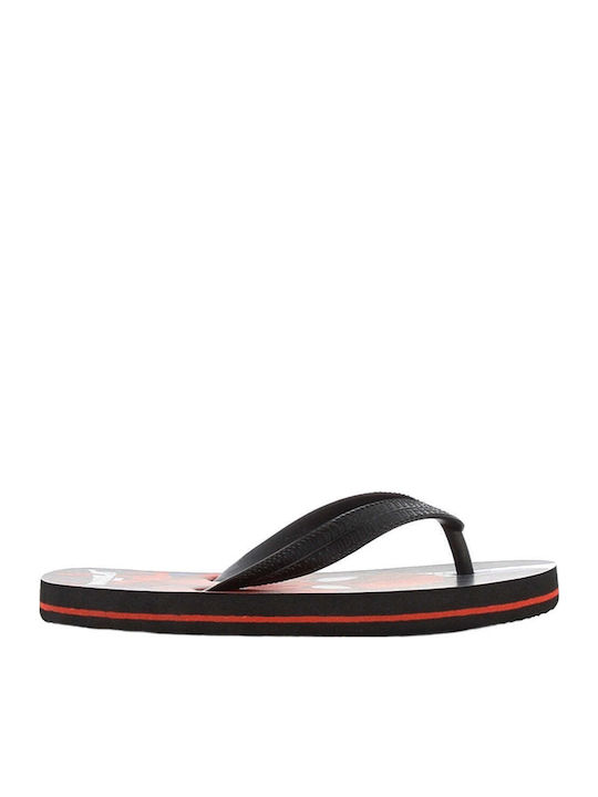 Șlapi pentru copii Flip Flops Spider-Man Negre