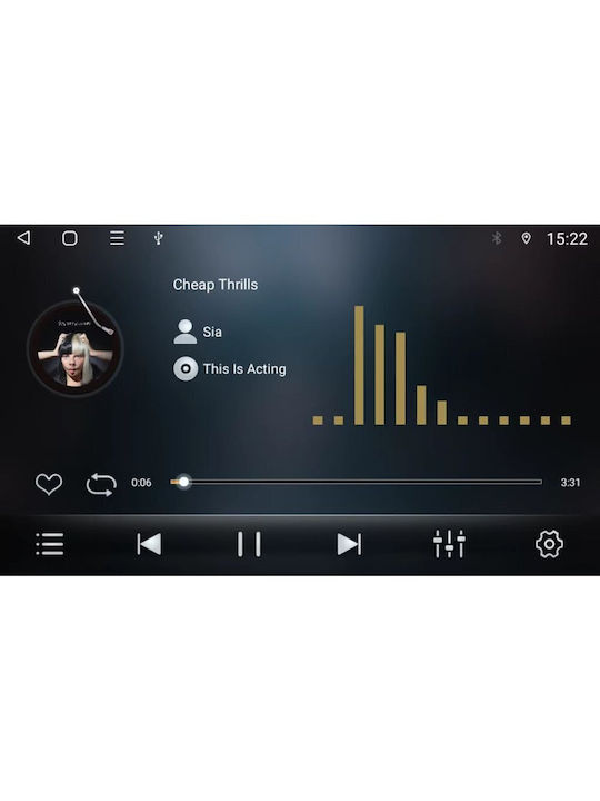 Bizzar Auto-Audiosystem für Nissan Navara / Pfadfinder 2004-2016 mit A/C (Bluetooth/USB/AUX/WiFi/GPS/Apple-Carplay/Android-Auto) mit Touchscreen 9"