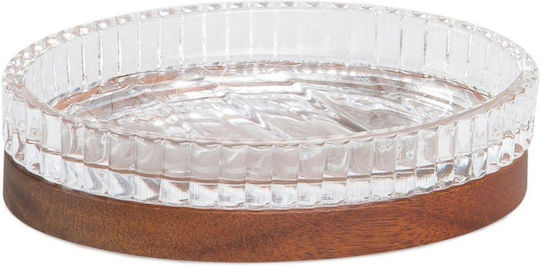 Andrea House Countertop Cotton/Swabs Case AH-BA72021 Transparent