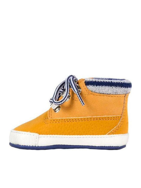Mayoral Baby Booties Yellow