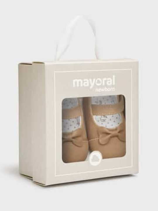 Mayoral Baby Ballerinas Beige