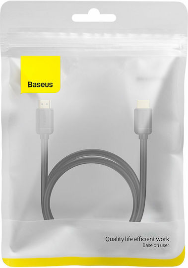 Baseus HDMI 2.0 Premium Hochgeschwindigkeits 4K 60Hz HDR Kabel HDMI-Stecker - HDMI-Stecker 0,75m Schwarz
