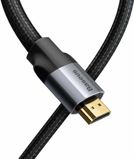 Baseus Enjoyment Geflochten Kabel HDMI-Stecker - HDMI-Stecker 0.75m Gray
