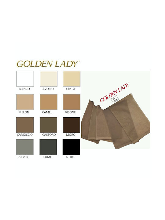 Golden Lady Control Body 122KKK Women's Pantyhose 40 Den Tightening Melon
