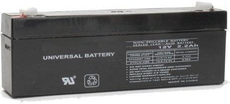 TC Battery TS2.3-12 UPS Battery with Capacity 2.3Ah and Voltage 12V 1pcs