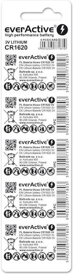 EverActive Batterien Lithium für Uhren CR1620 3V 5Stück