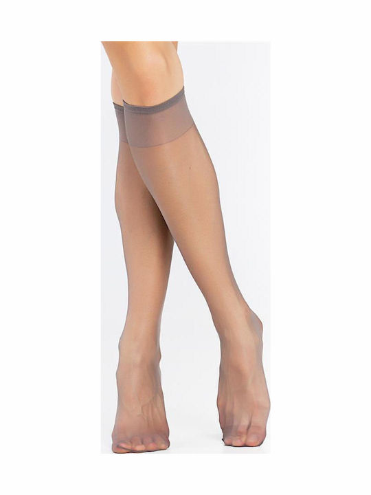 15 Den 2 Pack Women's Socks Sheer 15 Den 2Pack Fume