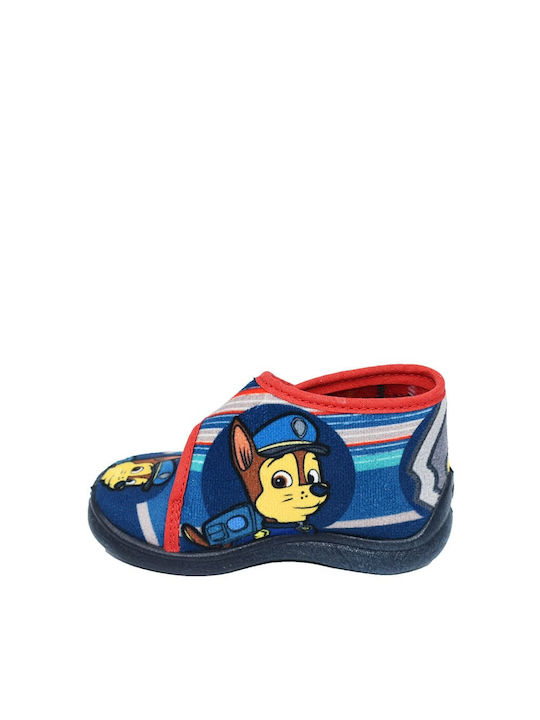 Mini Max Anatomic Kids Slipper Ankle Boot Blue V-Don