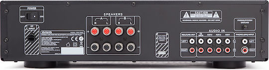 Aiwa AMU-120BT Усилвател на мощност Hi-Fi усилвател Stereo 120W/4Ω 60W/8Ω AMU-120BTBK Черен