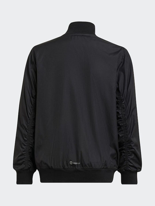 Adidas Geacă Sport Pentru Copii Neagră