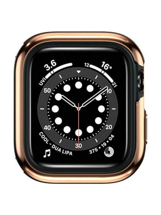Ringke Switcheasy Odyssey Θήκη Σιλικόνης σε Ροζ Χρυσό χρώμα για το Apple Watch 44mm