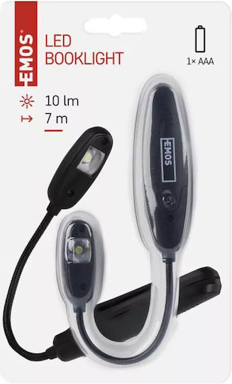 Emos Book Light LED with Clip Black