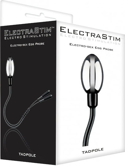 Electrastim Tadpole Electrode Soft Tail Electro Egg για Ηλεκτροδιέγερση σε Μαύρο Χρώμα
