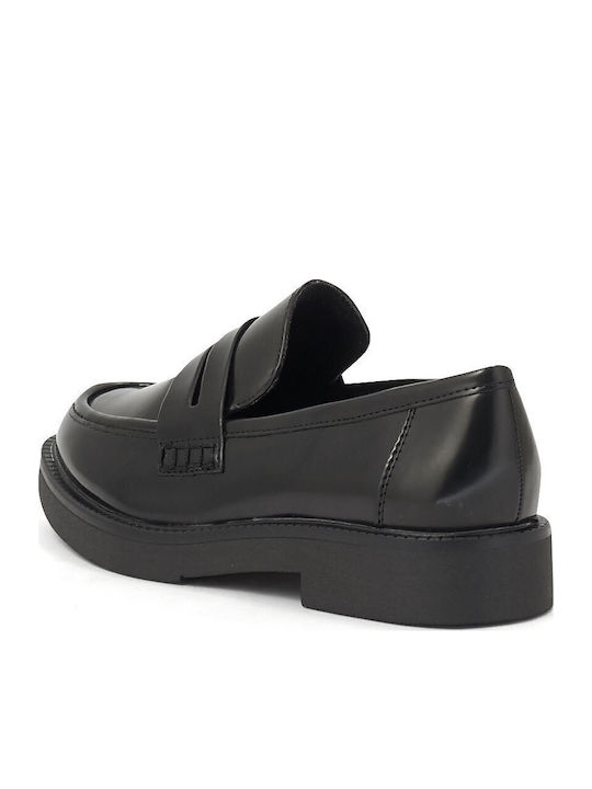 Damen Mokassins in Schwarz Farbe