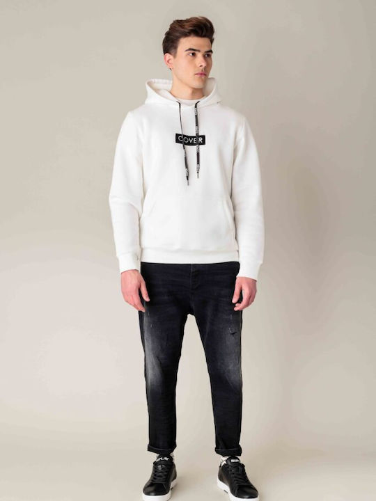 Men's Elastic Jeans Pants with Loose Fit Black