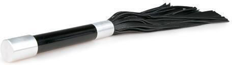 Easytoys Flogger With Metal Grip Peitsche in Schwarz Farbe