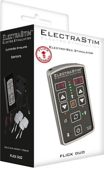 Electrastim Flick Duo Stimulation Pack για Ηλεκτροδιέγερση σε Μαύρο Χρώμα