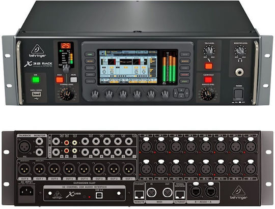 Behringer X32 Rack Ψηφιακή Κονσόλα 32 Καναλιών / 16 Εισόδους XLR