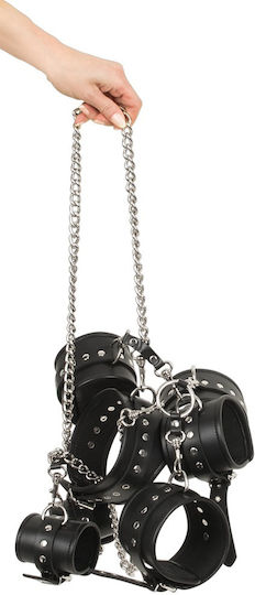 Zado Complete Bondage Harness Σετ για Δέσιμο Λαιμού & Άκρων