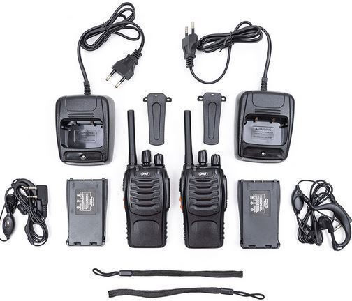PNI R40 Pro Ασύρματος Πομποδέκτης PMR 0.5W χωρίς Οθόνη Σετ 2τμχ