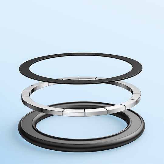 Joyroom Magnetic Ring Holder мобилен телефон в Черен цвят