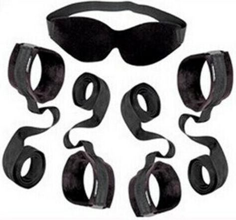 Sportsheets BDSM Kit σε Μαύρο Χρώμα 2τμχ