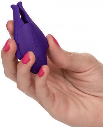 Calexotics Nipple Play Rechargeable Nipplettes Cleme pentru Sfârcuri în Culoare Violet