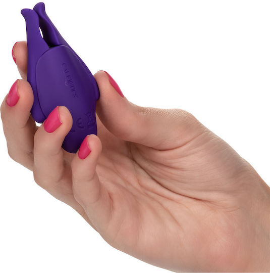 Calexotics Nipple Play Rechargeable Nipplettes Cleme pentru Sfârcuri în Culoare Violet