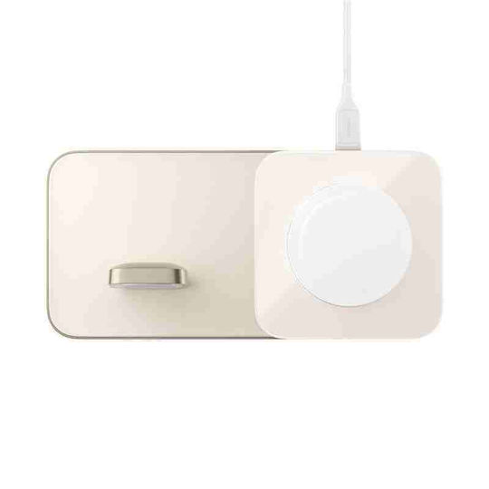 Nomad Φορτιστής Magsafe με Θύρα USB-C 15W Χρυσός (NM01175285)