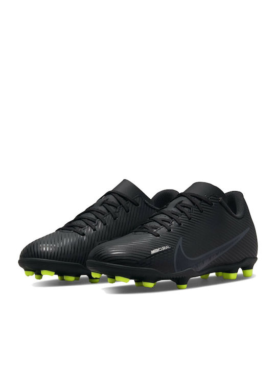 Vapor 15 Club Kids Molded Soccer Shoes Black