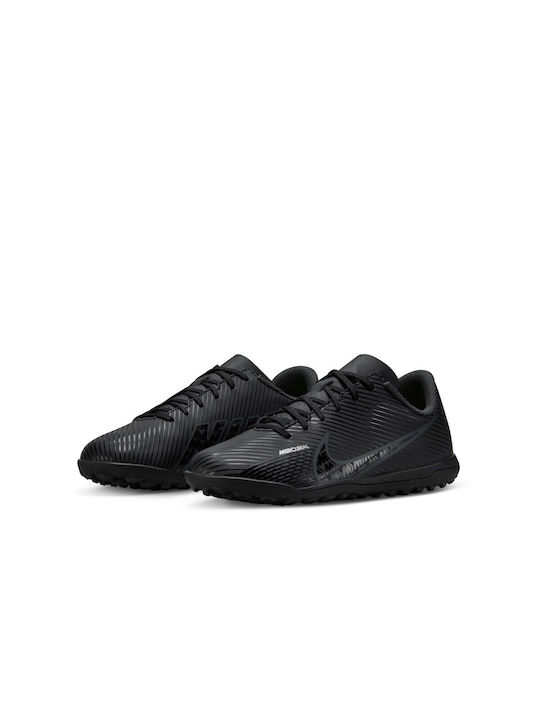 Nike Papuci de fotbal pentru copii Mercurial Vapor 15 Club cu grătar Negre