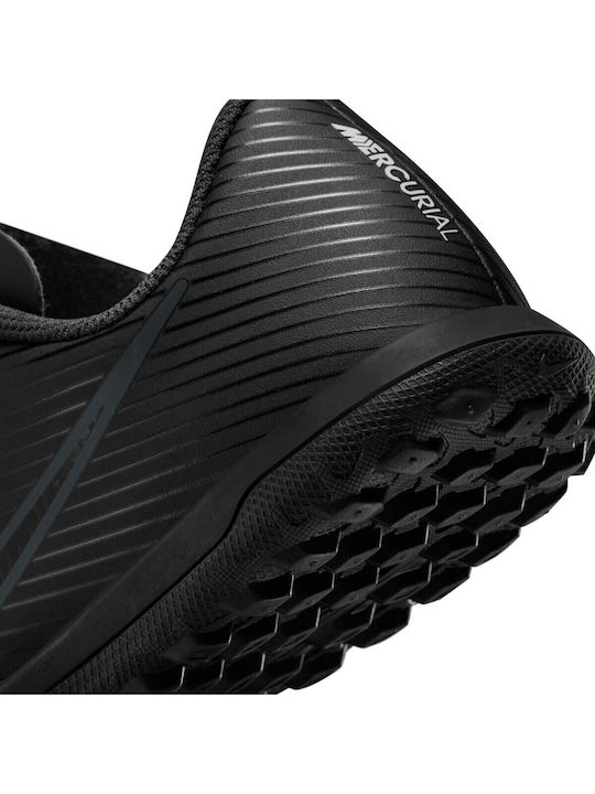 Mercurial Vapor 15 Club Kids Turf Soccer Shoes Black