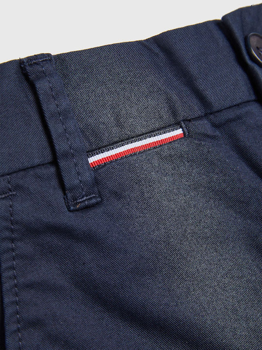 Παιδικό Παντελόνι Chino Υφασμάτινο Navy Μπλε