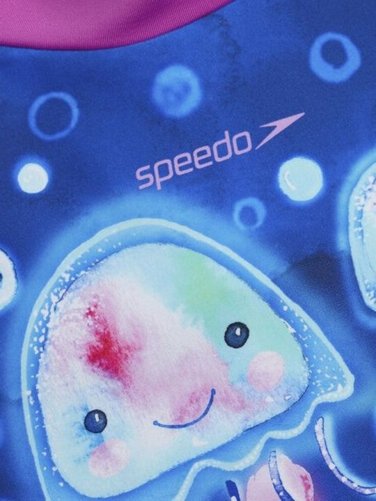 Speedo Детски Бански Блуза Фуксия