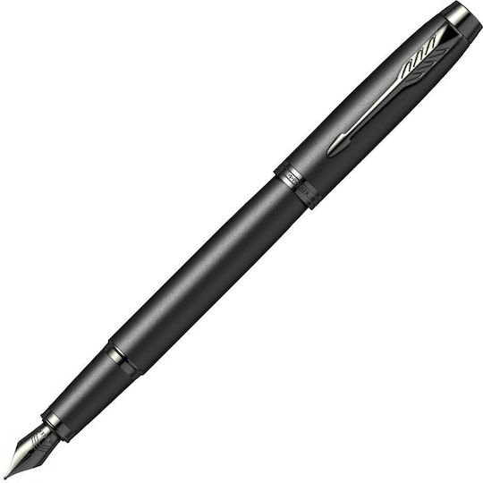 Parker IM Monochrome Replacement Nib Medium 1mm Black made of Brass with Black Ink and with 1 Replacement Nibs