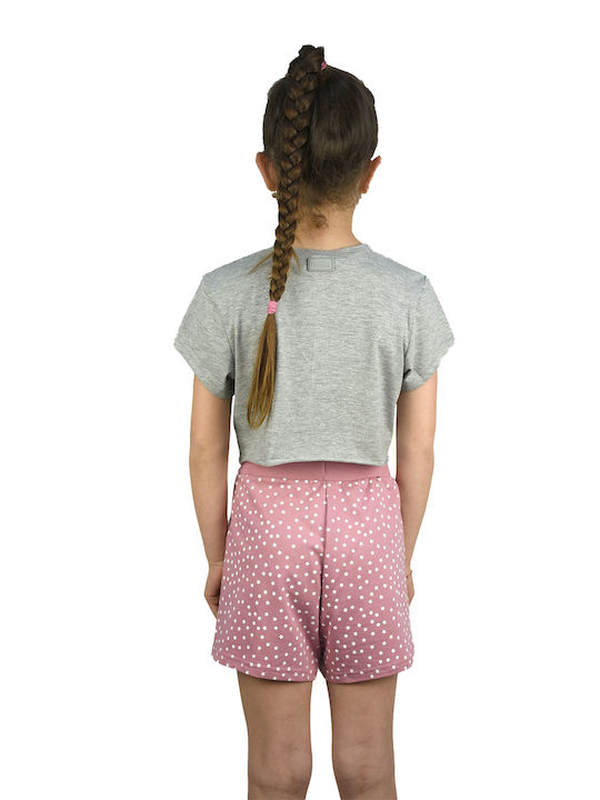 BodyTalk Kids Set with Shorts Summer 2pcs Gray