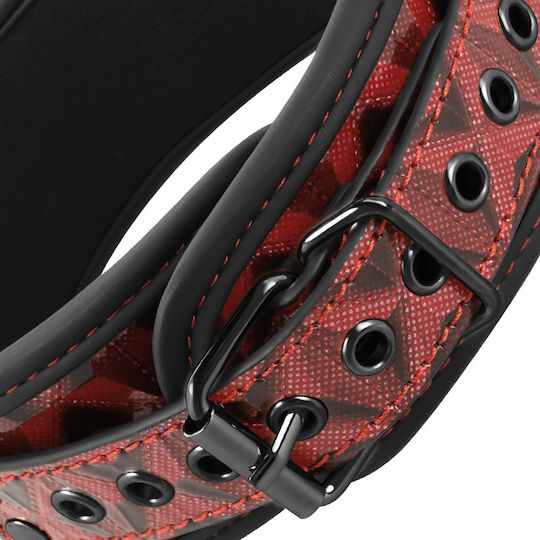 Dream Love BegMe Red Edition Vegan Leather Necklace Collar in Red Color